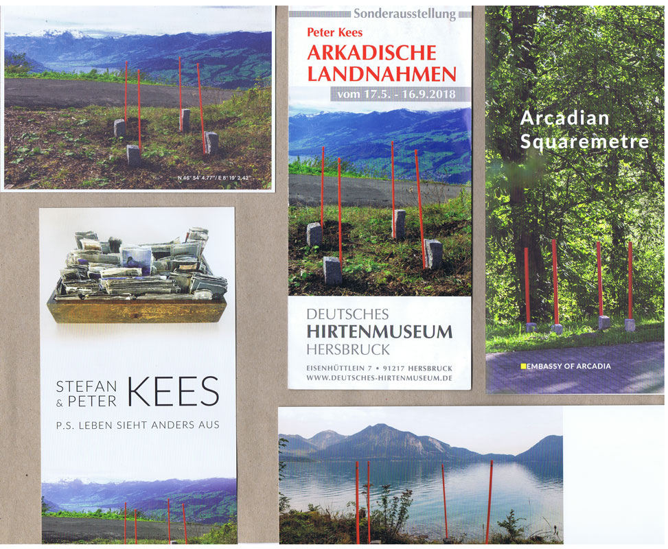 embassy-of-arcadia-arkadien-konvolut-kees-2017-bis-2018-karten-flyer