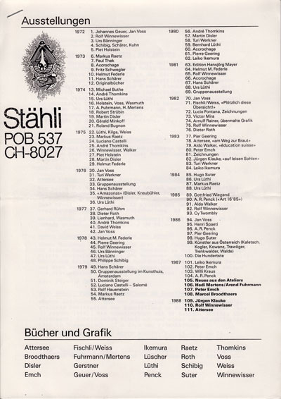 galerie staehli 88